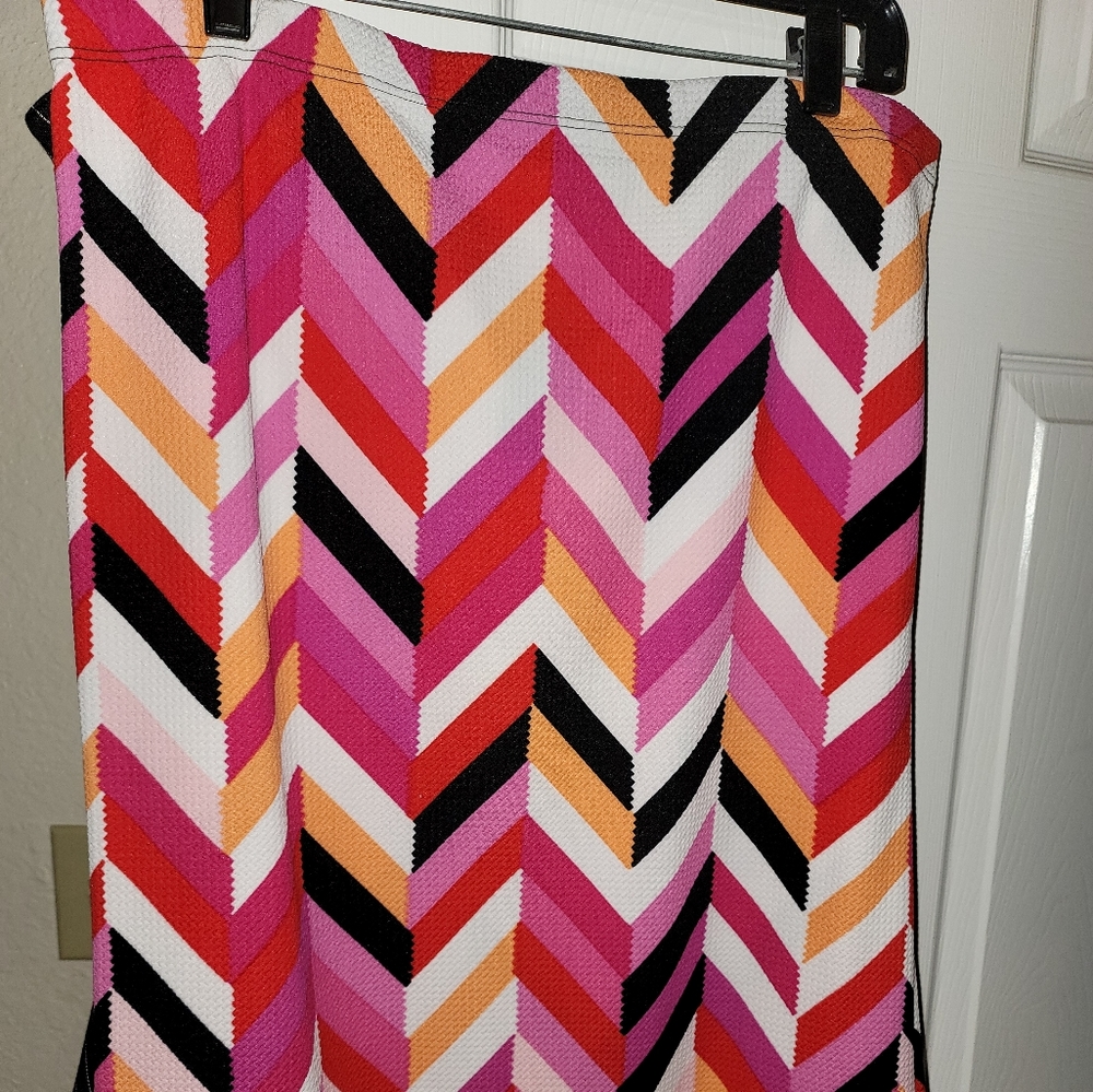 Colorful Mini Pencil Skirt